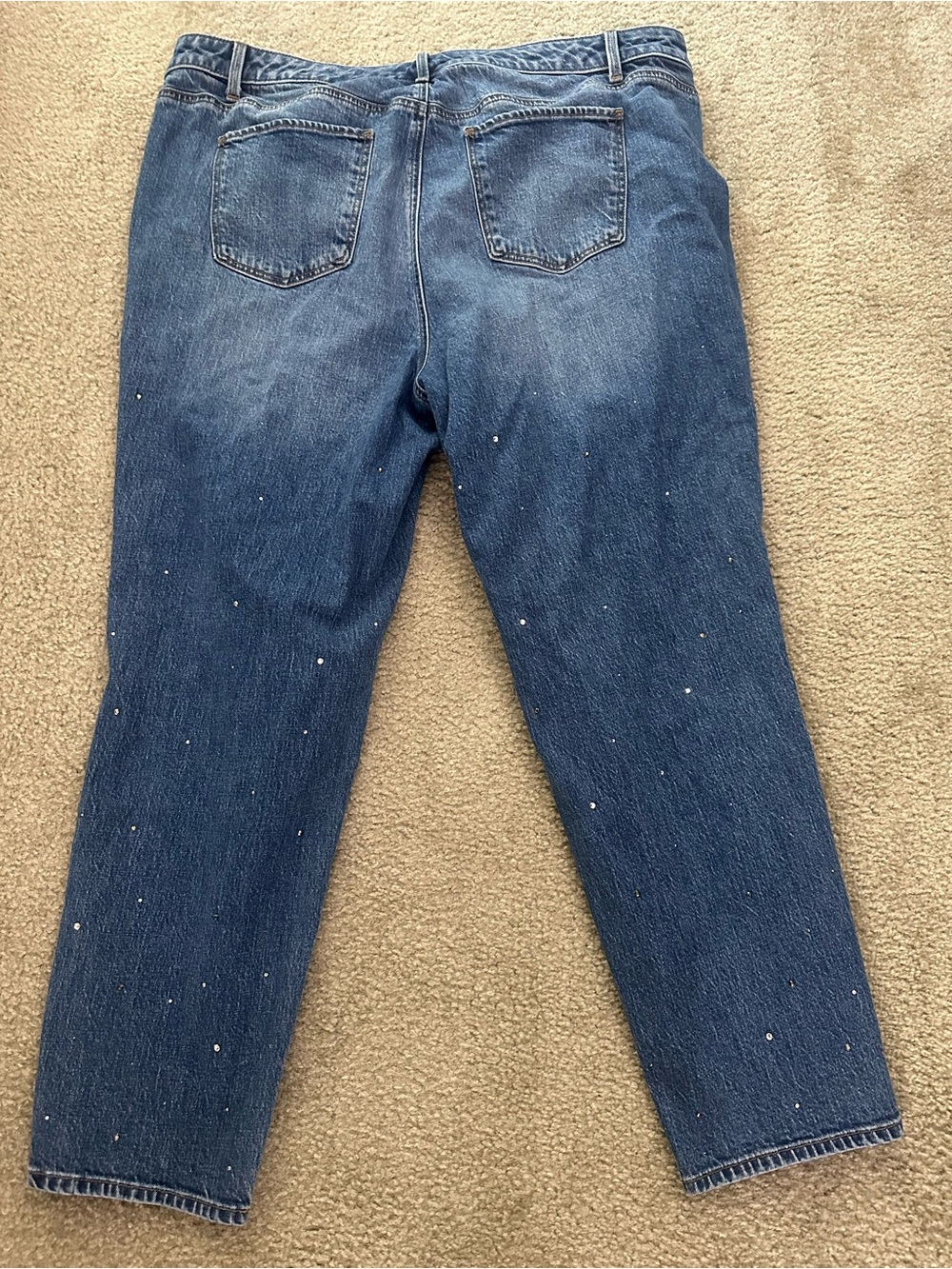 Talbots Crystal Embellished Slim Ankle Jeans – 20W - Picture 3 of 9
